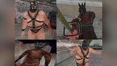 Skin Pack de Pervertidos de Manhunt 2 son: Cat, Urinal, Zipper y Horse Porteados de un mod de Manhunt 2